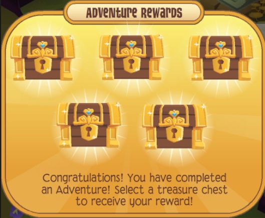 animal jam adventure prizes