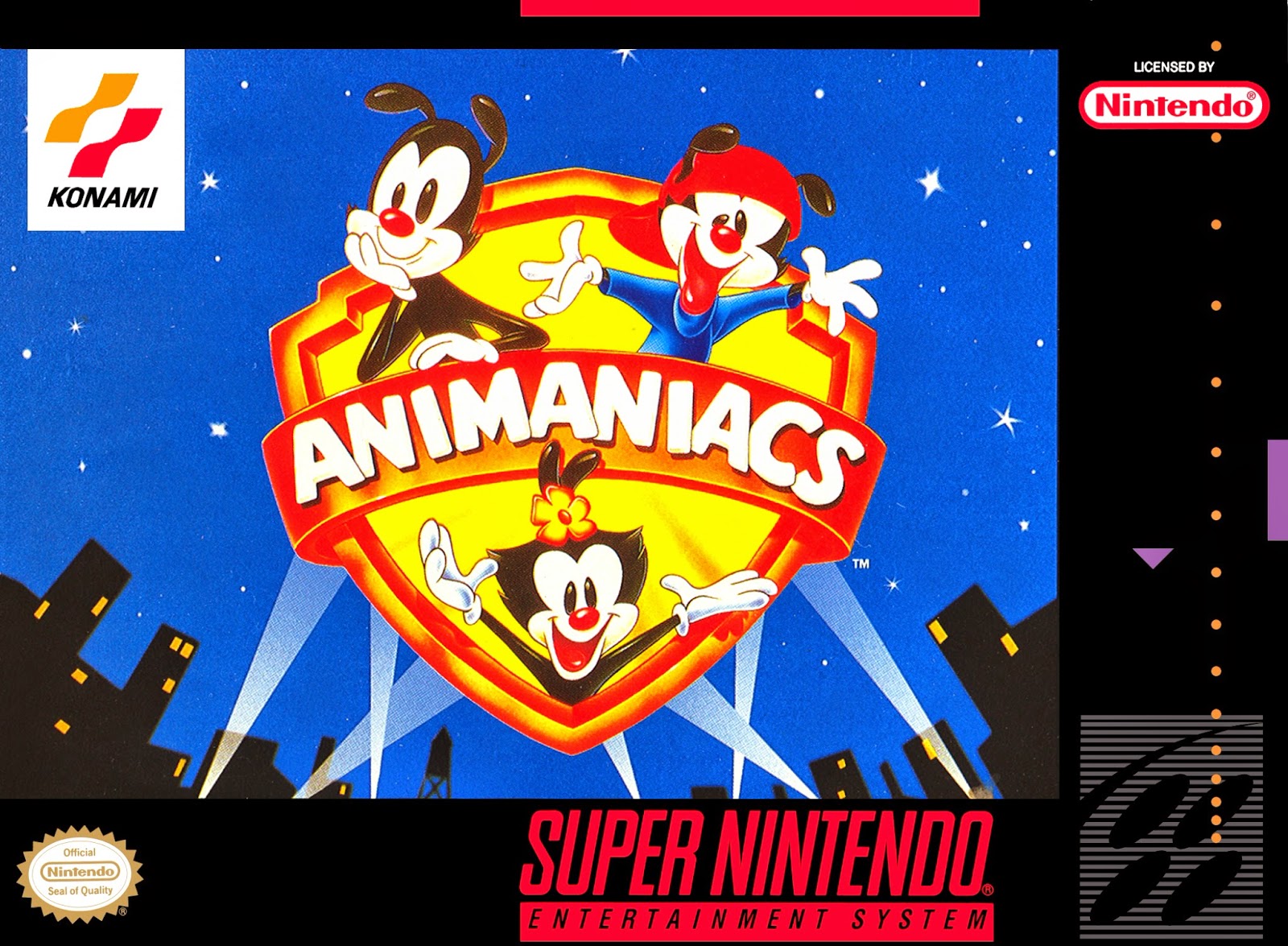 SNES Animaniacs Animaniacs Wiki FANDOM powered by Wikia