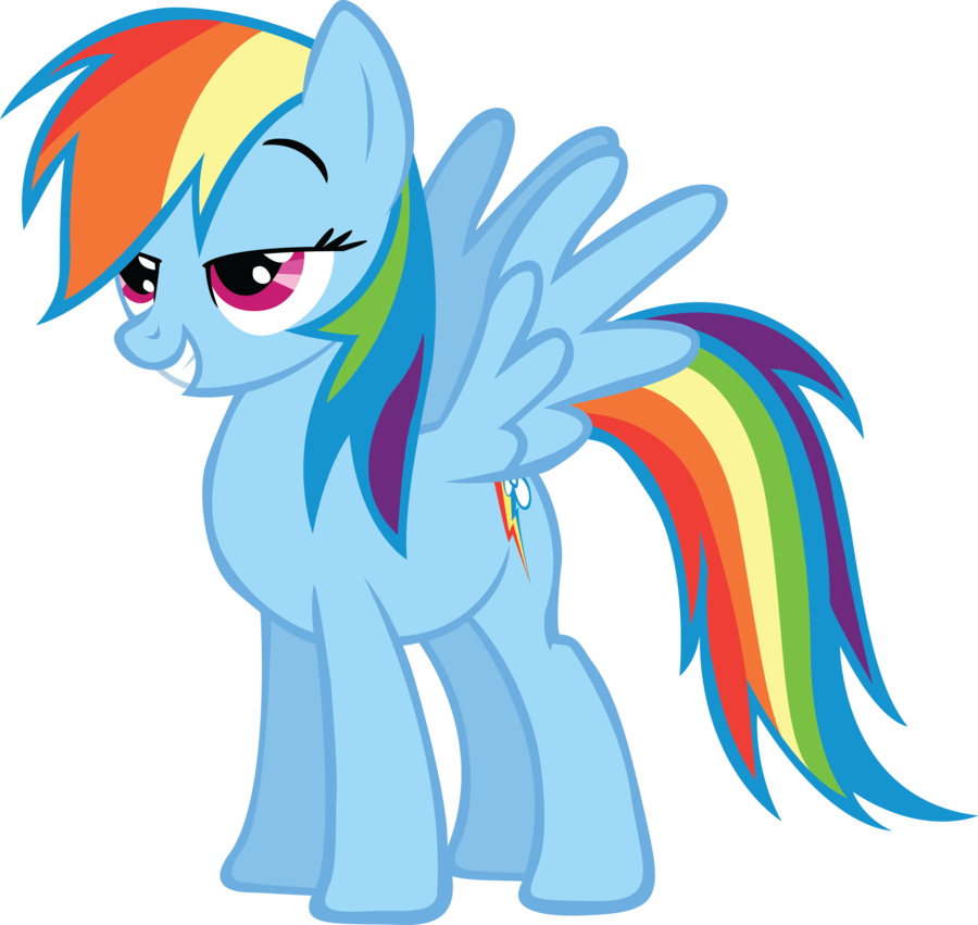 Картинки my little pony rainbow dash