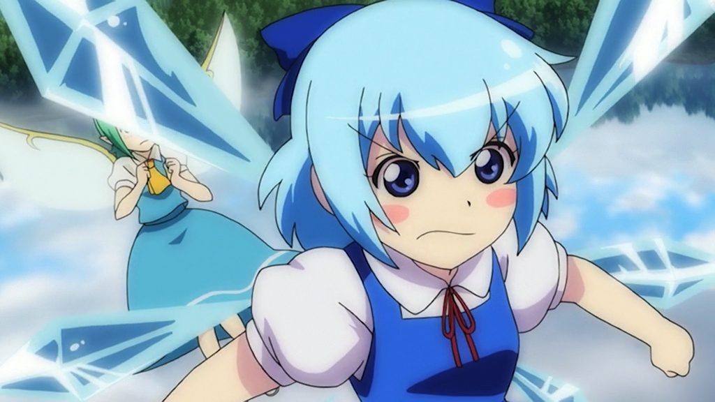 Resultado de imagen para touhou anime cirno