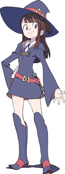 Akko Kagari Little Witch Academia Animated Spinning Wiki Fandom