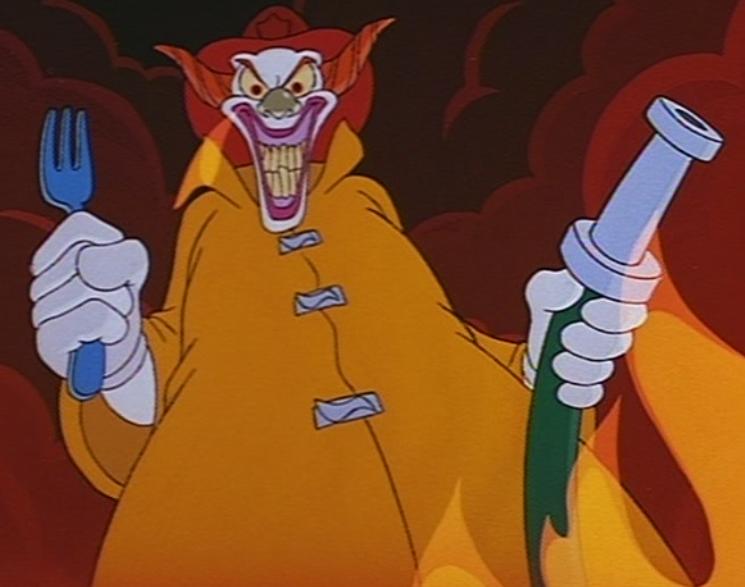 Evil Clown (The Brave Little Toaster) | Animated Villains Wiki | FANDOM