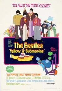 Beatles Yellow Submarine move poster