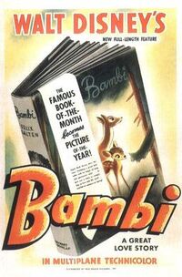 Walt Disney's Bambi poster
