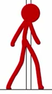 Red Stick Figure