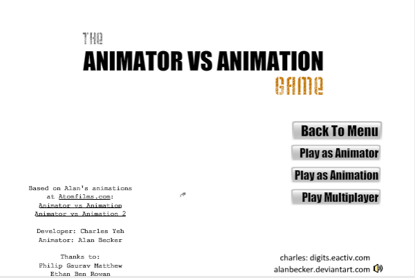Animator vs Animation game  Animator vs. Animation Wiki 