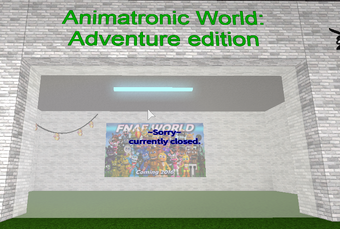 2016 Lobby Animatronic World Roblox Wiki Fandom - animatronic world roblox phantom freddy