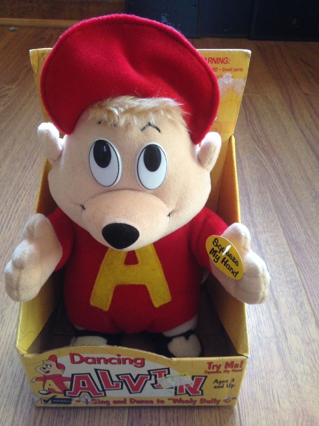alvin and the chipmunks talking plush