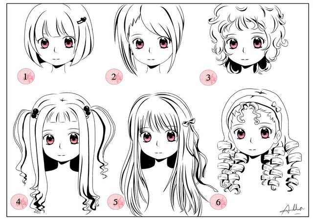Image - Anime hair design by xhikarichanx-d5o10j7.jpg | Anime Arts Wiki