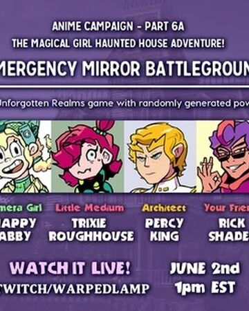 Episode 6a Emergency Mirror Battleground Anime Campaign Wikia
