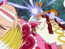 Sanji Struggles Against Satori