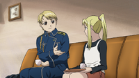 Riza Hawkeye and Winry Rockbell
