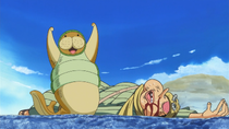 Usopp Loses to Kung Fu Dugongs
