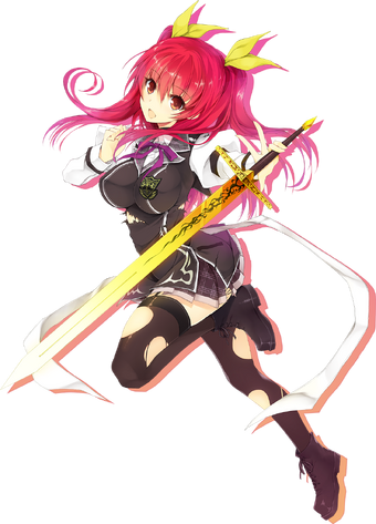 Stella Vermillion Roblox Anime Cross 2 Wiki Fandom - anime thighs roblox id new code