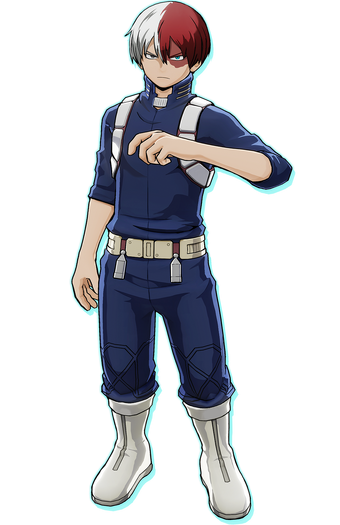 Shoto Todoroki Roblox Anime Cross 2 Wiki Fandom - anime high school uniform roblox