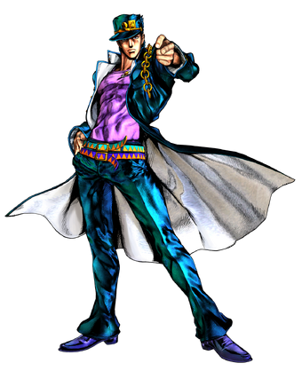 Jotaro Kujo Roblox Anime Cross 2 Wiki Fandom - jotaro kujos pants roblox