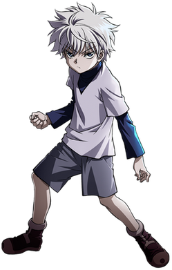 killua zoldyck kilua hunter character anime capcom marvel gon fandom danbo exam wikia roblox kingoffiction characters phantom rouge namco shonen