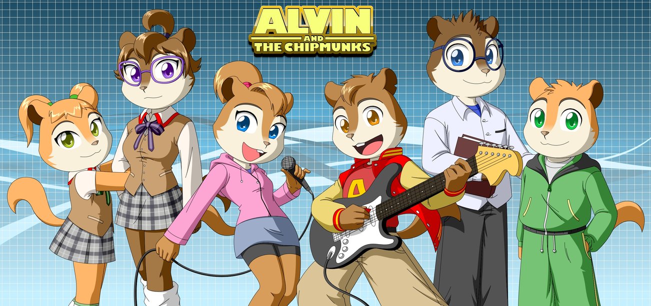 Alvin and the Chipmunks (anime style) Anime Fanon Fandom