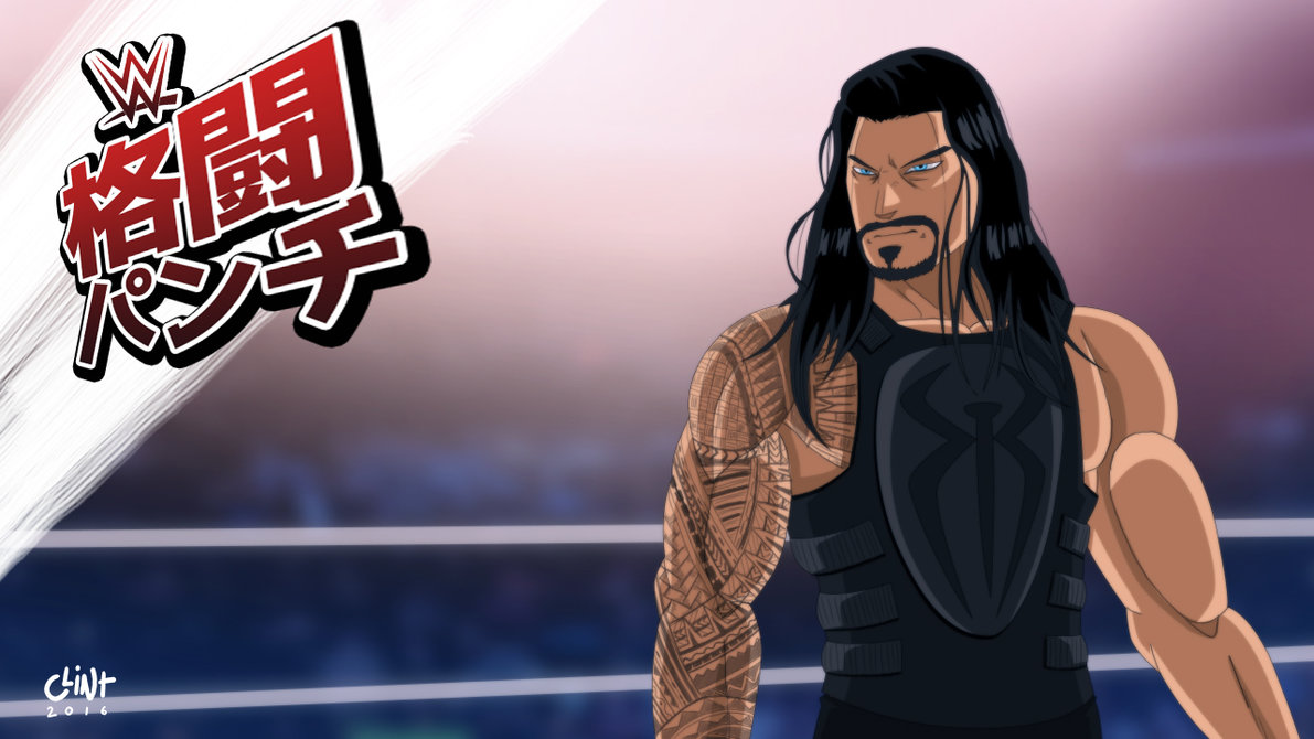 Image - Wwe anime roman reigns by clintcomics-da23jx5.jpg | Anime Fanon