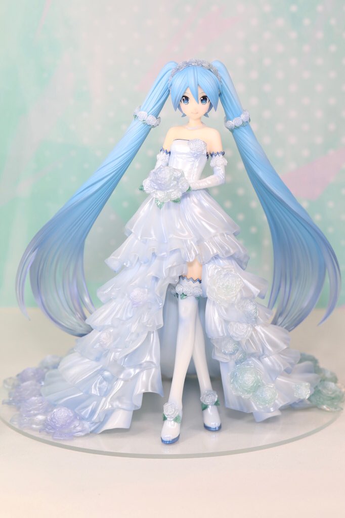 Image - Hatsune Miku Wedding 1-7 freeing painted.jpg | Anime Figures ...