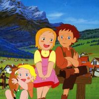 Wallpaper Dans Les Alpes Avec Annette Wiki Animeland Index Fandom For Android Free