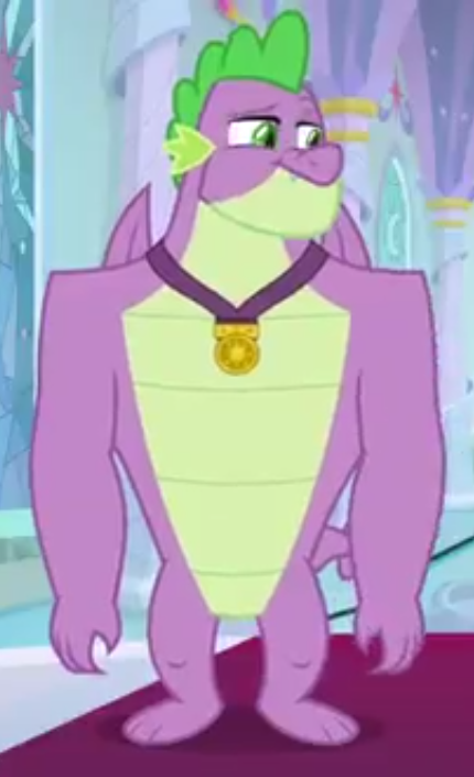 who does spike end up with mlp