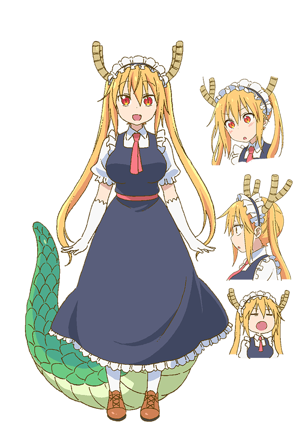 Image Tohru (Miss Kobayashi's Dragon Maid) Anime Concept Art.png AnimeVice Wiki FANDOM