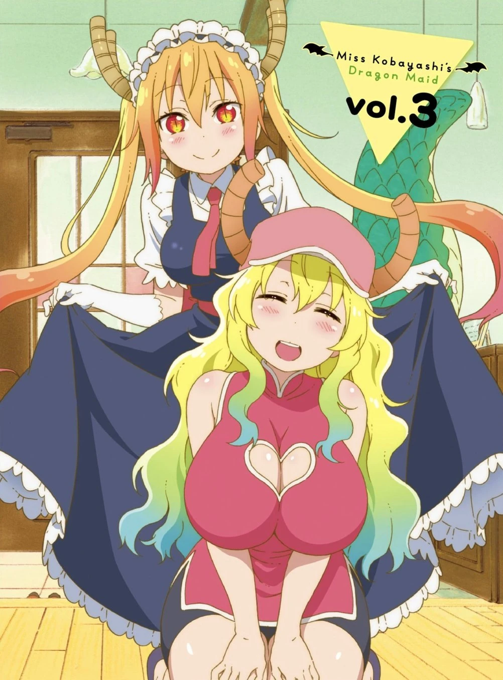 Image - Kobayashi-san Chi no Maid Dragon BD DVD Vol 3.jpg ...