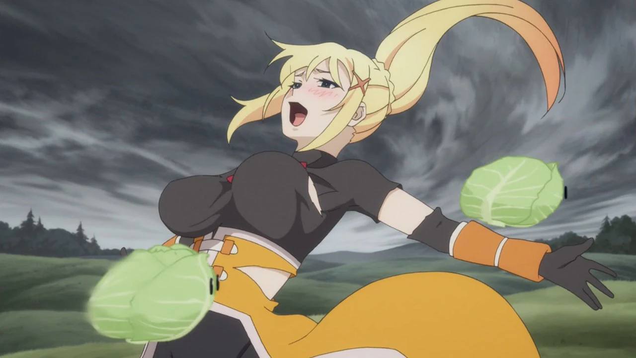 Image - Darkness's masochistic exhibition (KONOSUBA Ep 3).jpg