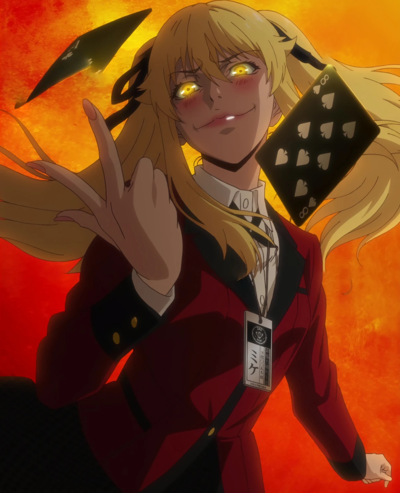Image - Mary Saotome Stitched Cap (Kakegurui Ep 4).jpg | AnimeVice Wiki | FANDOM powered by Wikia