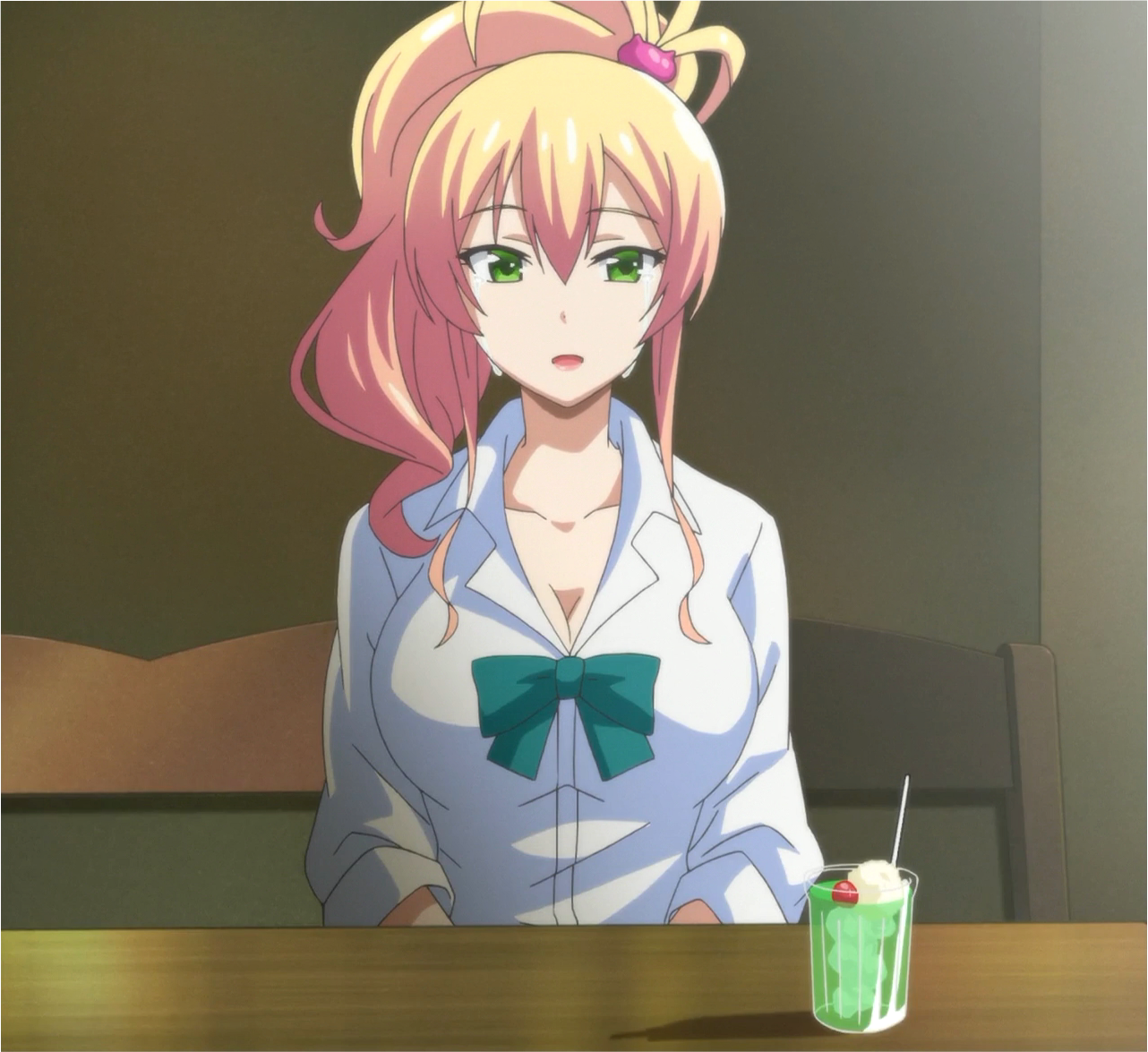 Image - Yukana Yame Cries Stitched (Hajimete no Gal Ep9).png ...