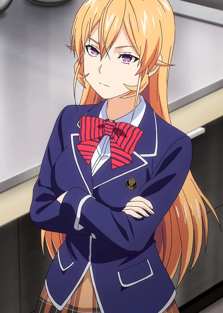 Image Erina Nakiri Stitched Cap Food Wars S2 Ep 11 Animevice Wiki Fandom Powered By 5198