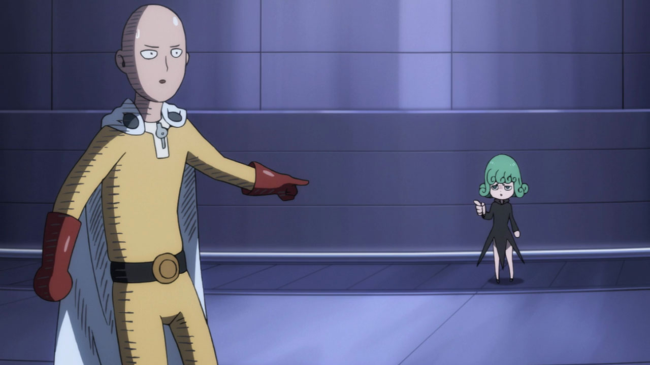 One Punch Man Webcomic Saitama Vs Tatsumaki Image - Tatsumaki and Saitama's first encounter (One Punch Man Ep 10