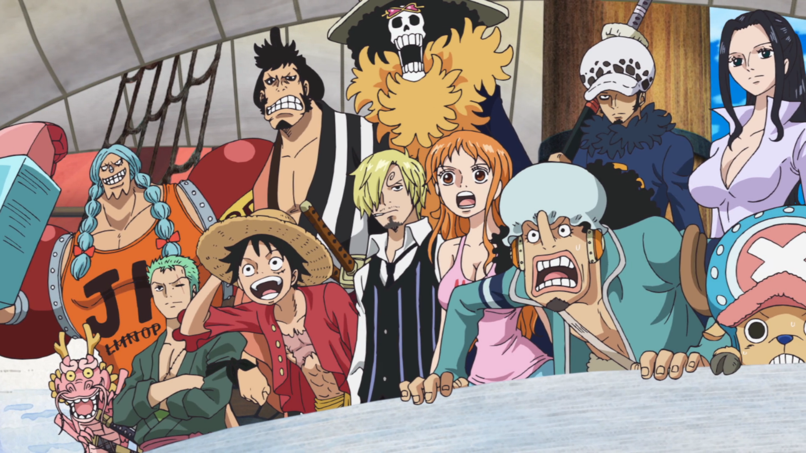 Monkey D Luffy All Crew Members