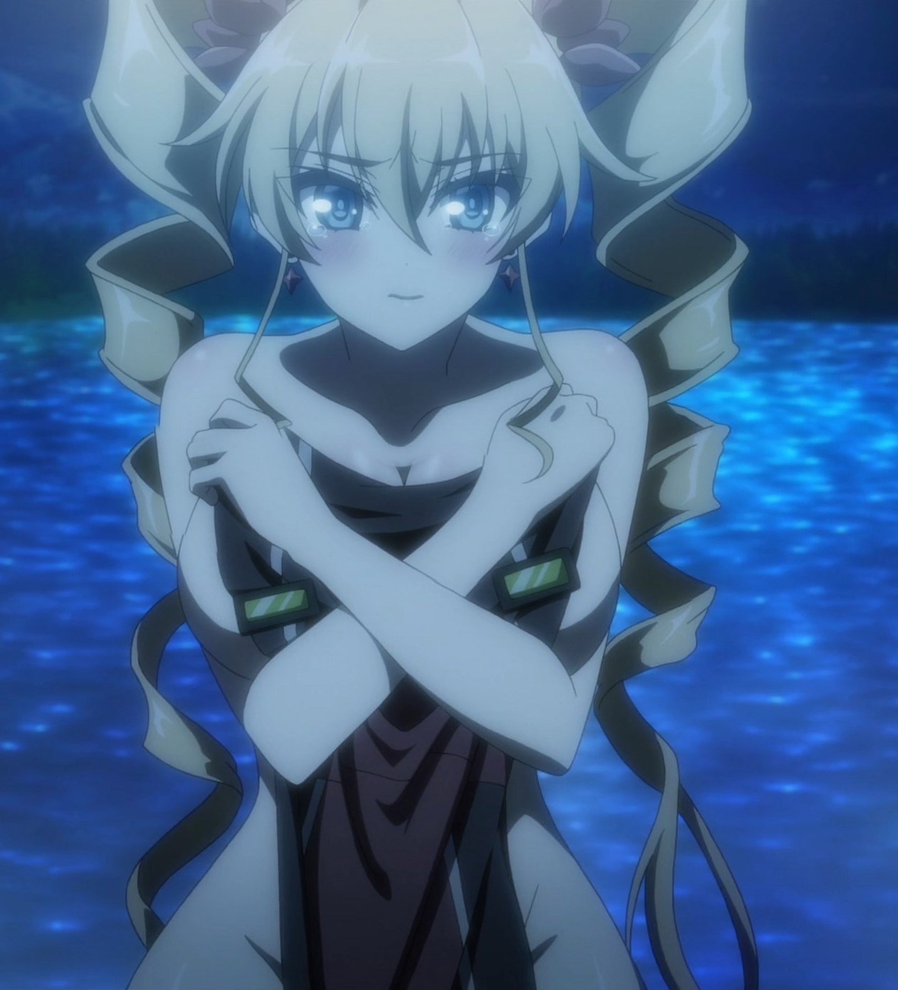Image Claire Harvey Blushing Stitched (Hundred Ep 8).jpg AnimeVice