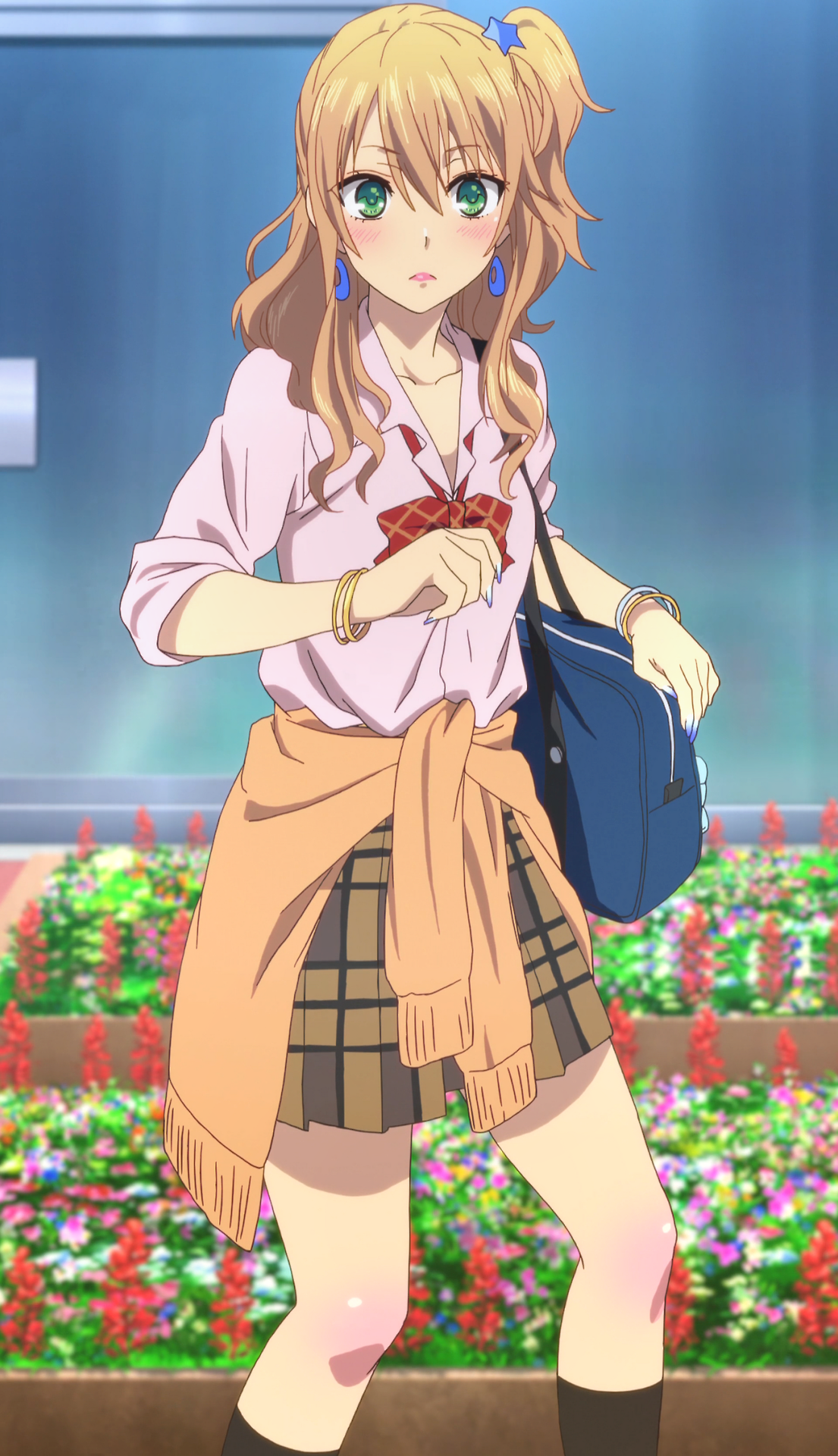 Image - Yuzu Aihara Stitched Cap (Citrus Ep 1).png | AnimeVice Wiki