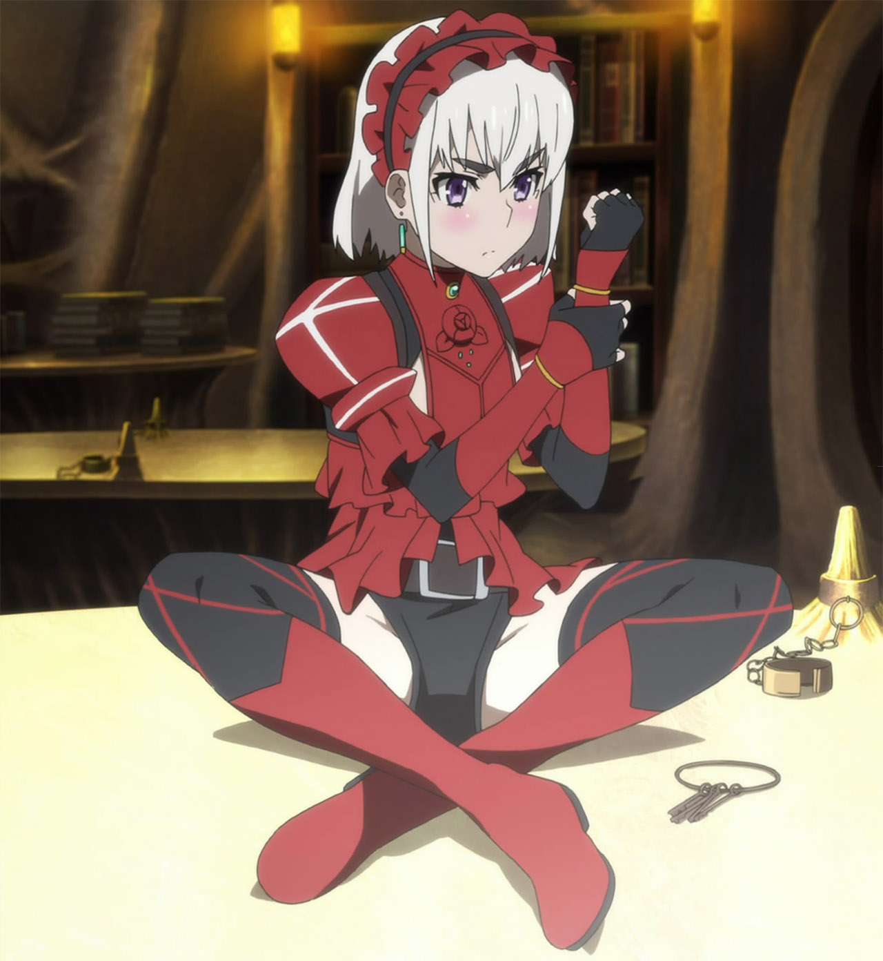 Image Chaika Bohdan Tied Stitched Cap (Chaika 2 Ep 5).jpg AnimeVice