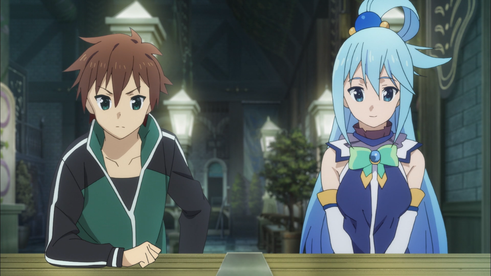 konosuba kazuma and aqua