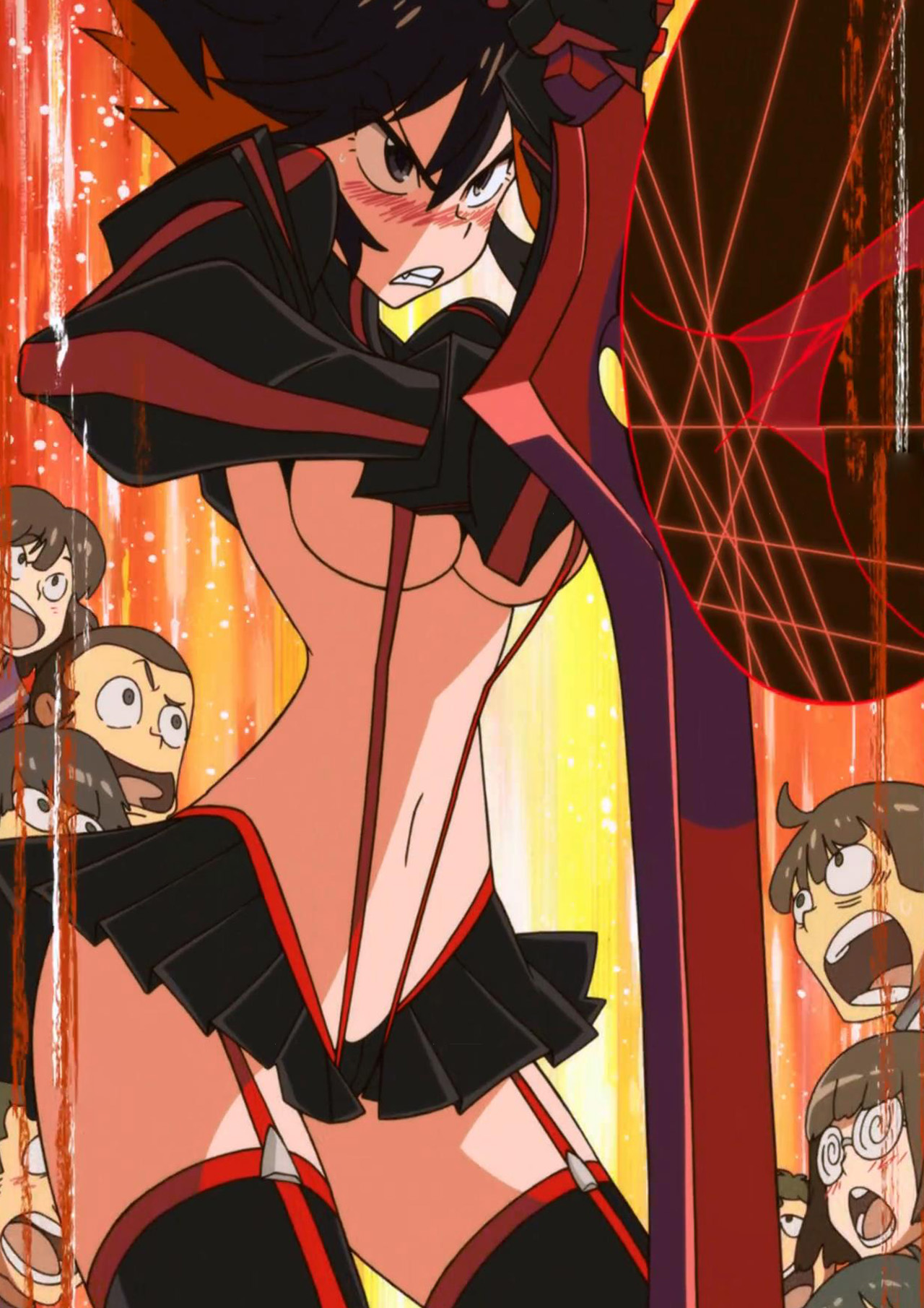 Image Ryuko Matoi Stitched Cap Kill La Kill Ep 1 Animevice Wiki Fandom Powered By Wikia 