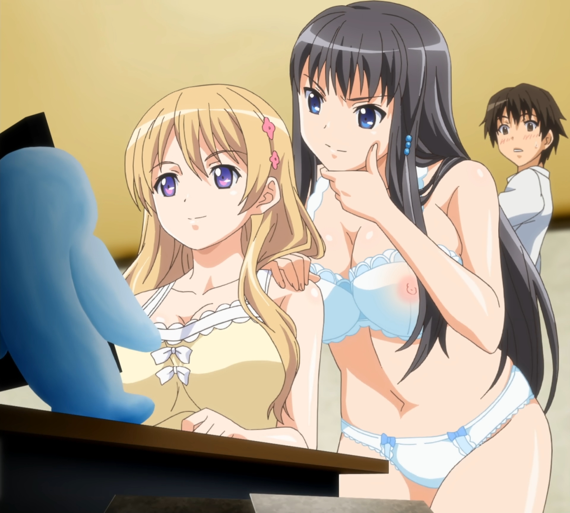 Image Kisara Himeno and Momoka Fujiwara (Eroge! H Mo Game Mo Kaihatsu