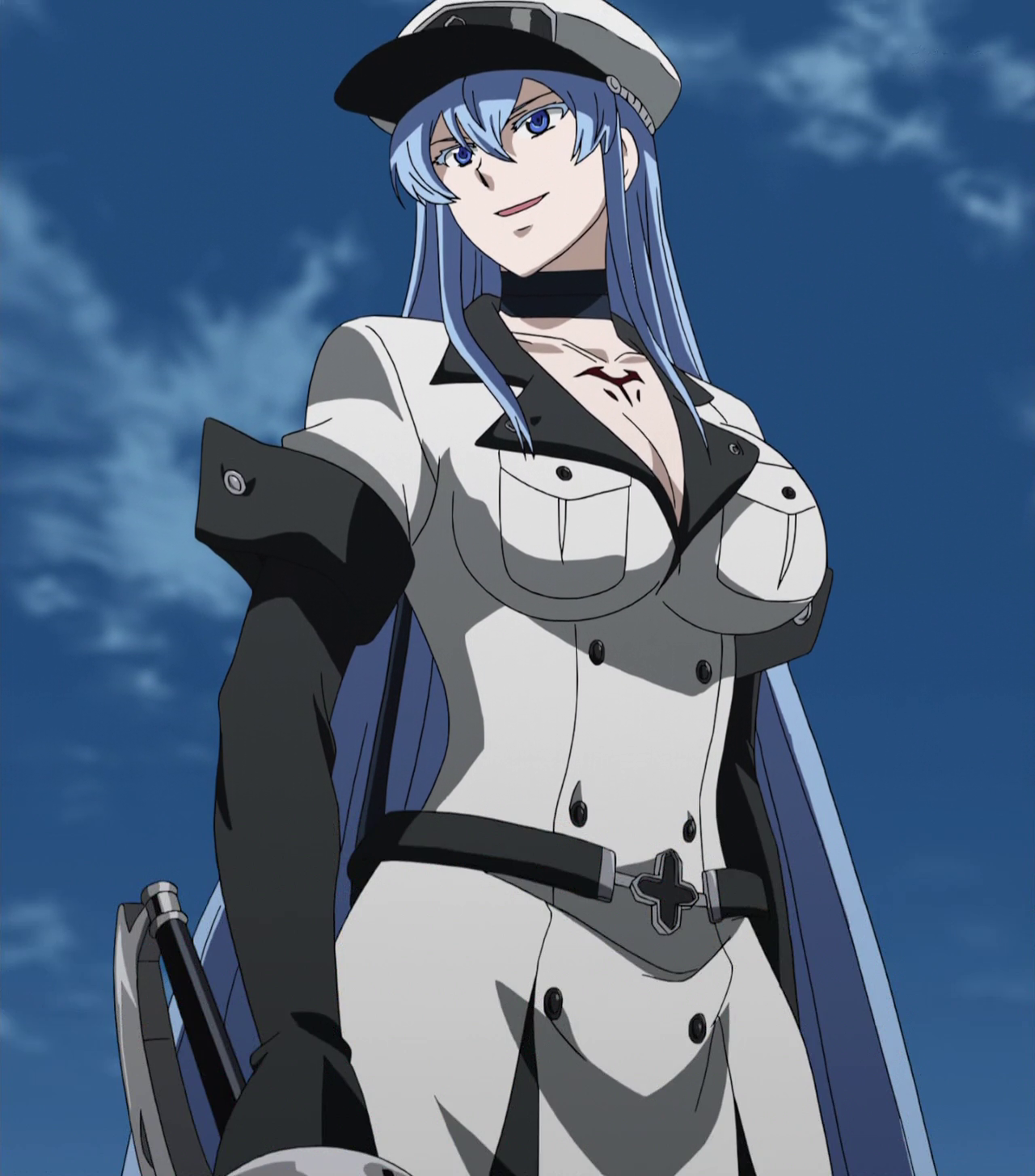 Image - Esdeath Ep 22 Stitched Cap.png | AnimeVice Wiki | FANDOM