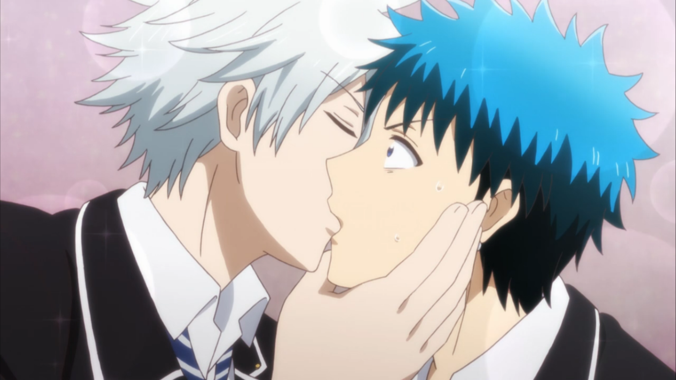 adorable gay anime kiss scenes