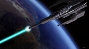 Ion cannon firing-commandnconquer