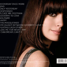 Yesterday Once More Album Anne Hathaway Wiki Fandom