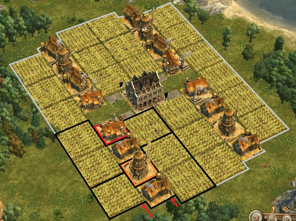 anno 1404 venice layout