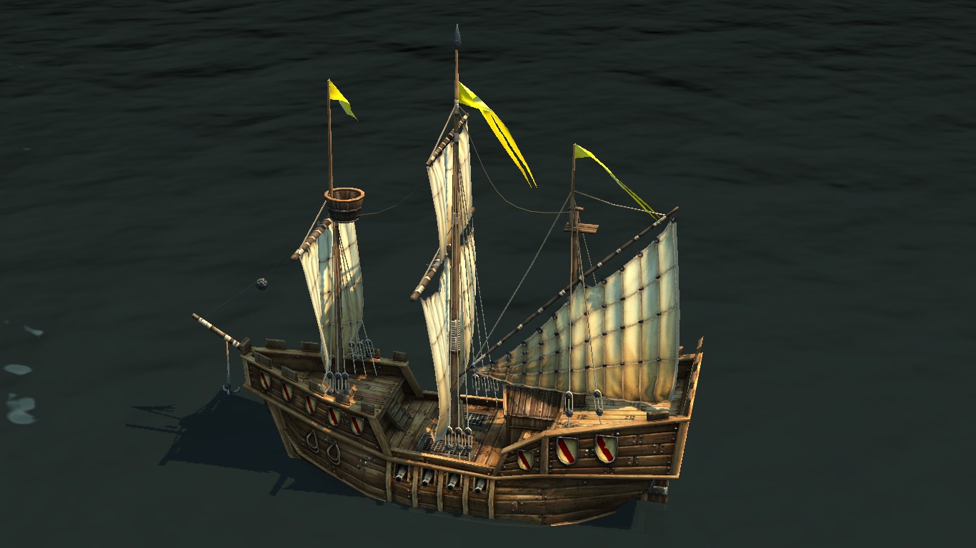 gold ship anno 1404