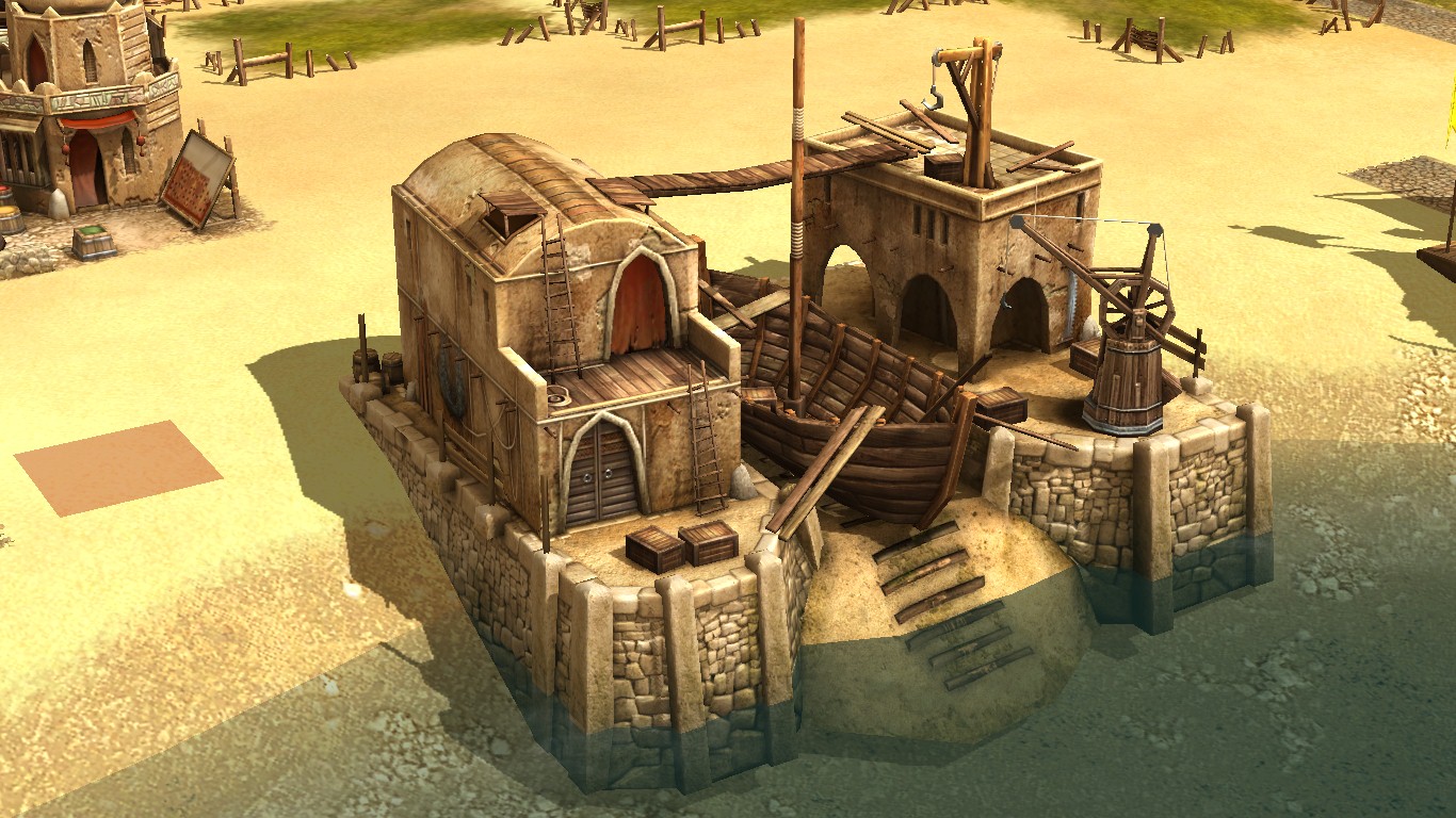 anno 1404 what goods are required to build trading ships