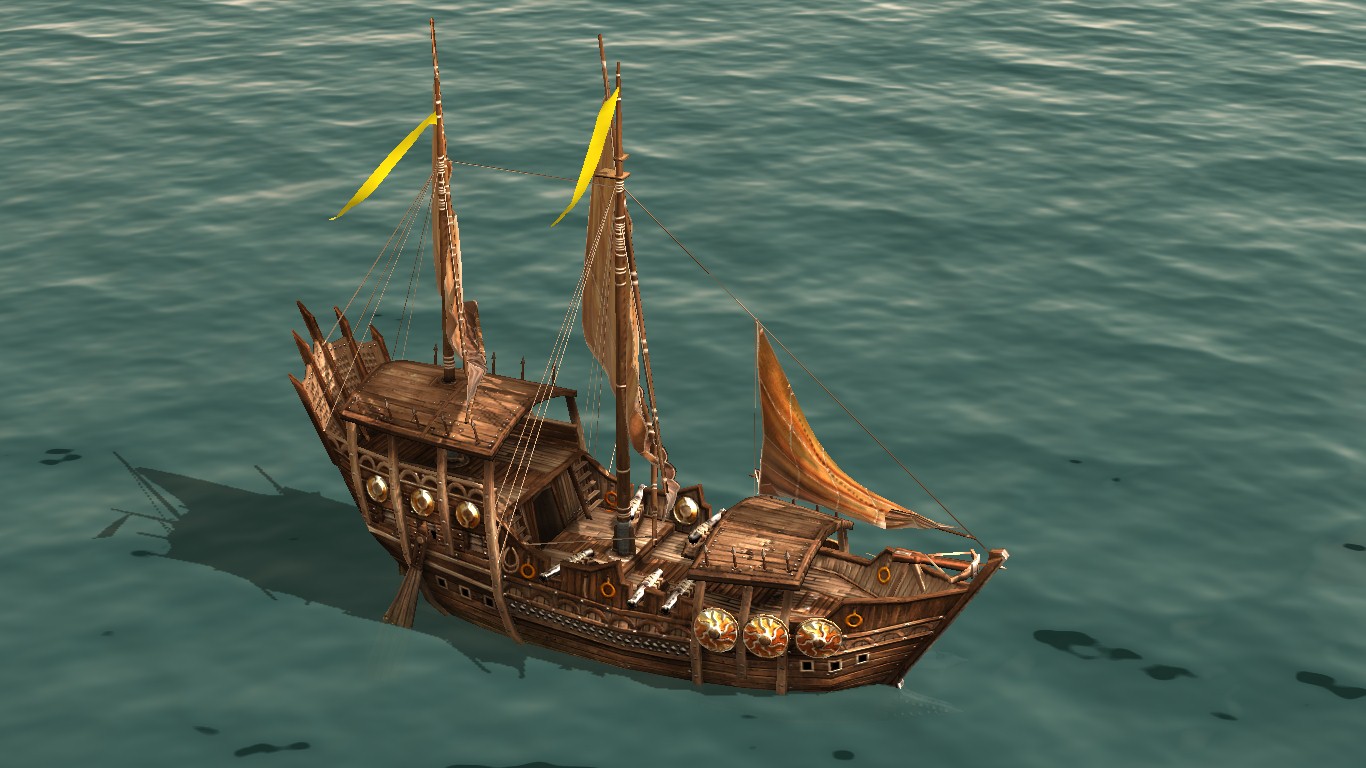 silver ship in anno 1404