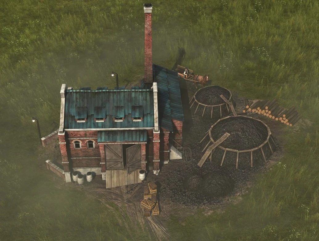 Charcoal Kiln Anno 1800 Wiki Fandom