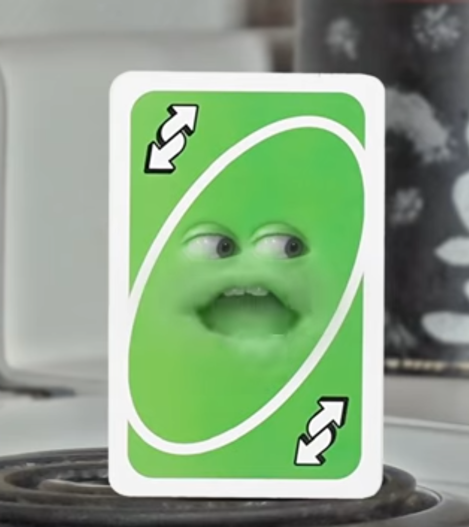 Green Uno Reverse Card Png